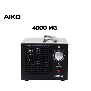AIKO เครื่องผลิตโอโซน HE-150R 4000 มิลลิกรัม เครื่องผลิตโอโซนฆ่าเชื้อโรคในอากาศ ครอบคลุมพื้นที่ 96 ตรม.