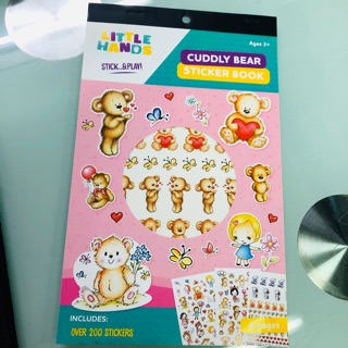 Sticker Book ลายน้องหมี 200 ชิ้น