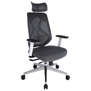 🔵 [รับประกัน 3 ปี] เก้าอี้สำนักงาน ERGOUP 820# (Grey Frame+Grey Mesh Fabric)