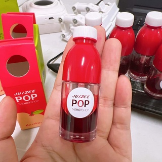 ลิปติ้นขวด  POP สีตินทนกันน้ำ