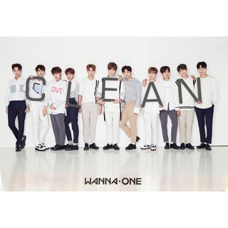 โปสเตอร์ รูปถ่าย บอยแบนด์ เกาหลี Wanna One 워너원 POSTER 24"x35" Inch Korean Boy Band K-pop R&amp;B V3