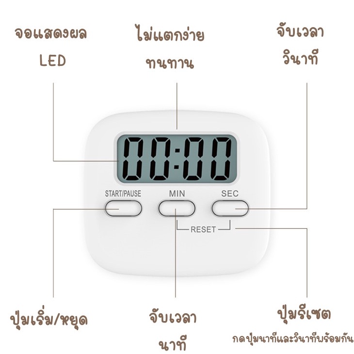 ราคาส่ง-arikato-นาฬิกาจับเวลาอเนกประสงค์-หน้าจอ-lcd-แบบดิจิทัล-นาฬิกา-นาฬิกาจับเวลา-เวลา-e82