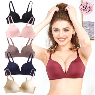 เสื้อปาดไหล่ โลลิต้า [shippingbra] Softbra-012 บราไร้โครง ใส่สบาย แบรนด์ Vrna