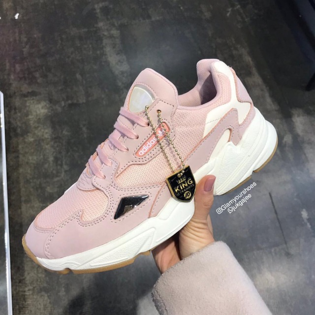 Adidas falcon cream peach store