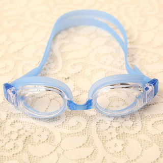 แว่นตาว่ายน้ำ สำหรับเด็ก เลนส์ใส (ฟ้า) รหัส SWK2-08