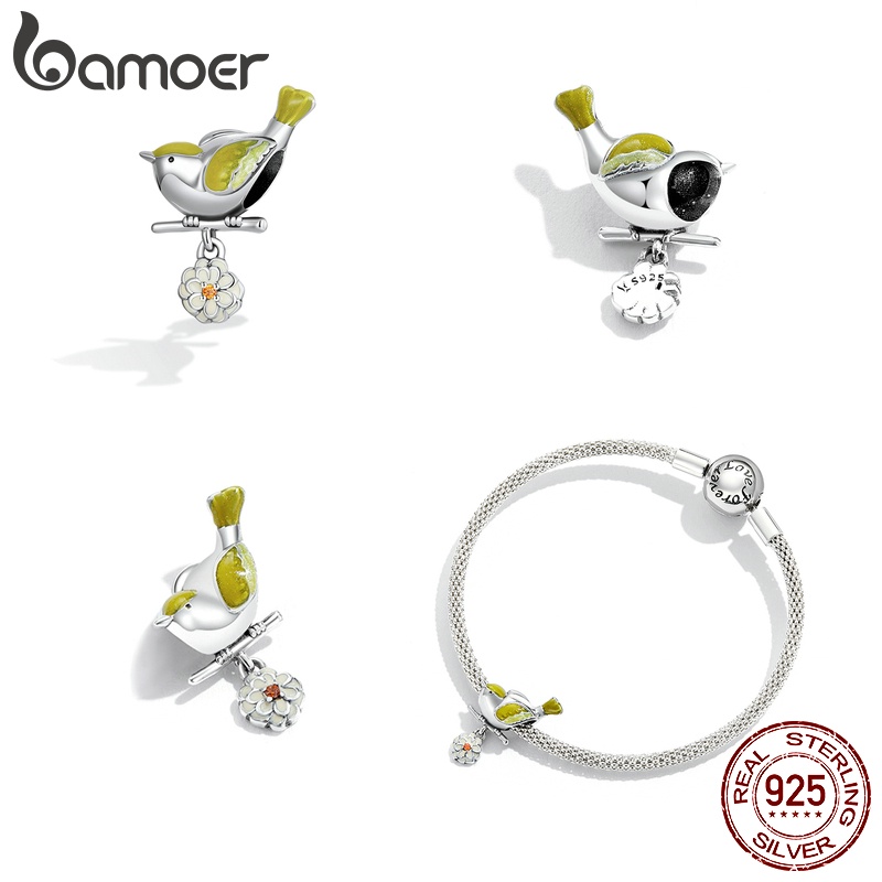 bamoer-ลูกปัดเงิน-925-รูปดอกไม้-และนก-อุปกรณ์เสริม-สําหรับสร้อยข้อมือ-diy-scc21915