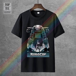 เสื้อยืดผ้าฝ้าย ลาย Robocop สไตล์วินเทจ สําหรับผู้ชาย ราคา Irkibr O65YT662936สามารถปรับแต่งได้