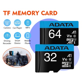 ภาพหน้าปกสินค้าเมมโมรี่การ์ด ADATA Micro SD card 32/64GB สำหรับกล้องวงจรปิดไร้สาย กล้อง camera โทรศัพท์มือถือ Memory Card การ์ดความจำ ที่เกี่ยวข้อง