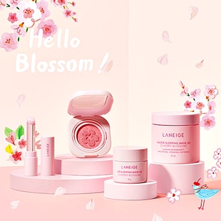 Laneige Cherry Blossom, Water Sleeping Mask/ Lip Sleeping Mask/ Cushion Blusher/ Tinted