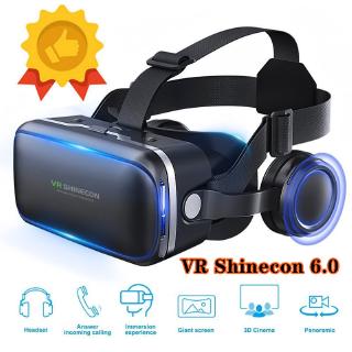 ภาพหน้าปกสินค้าVritual Reality VR Shinecon 6.0 Bluetooth Headset VR Glasses Helmet 3D Box For 4.5-6.0 Smartphones ที่เกี่ยวข้อง