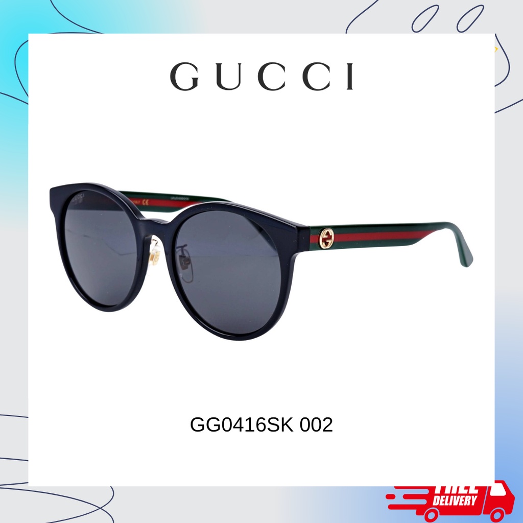 Gucci GG0416SK 001 002 Black Shopee Thailand