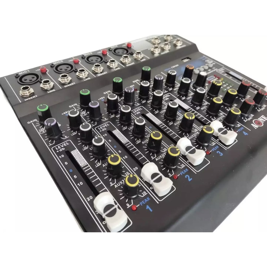 new-มิกเซอร์ปรับเสียง-มิกเซอร์-4ช่อง-เครื่องผสมสัญญาณเสียง-mixer-มี-bluetooth-ฟังก์ชัน-การใช้งานที่สุดยอด-a55dsp