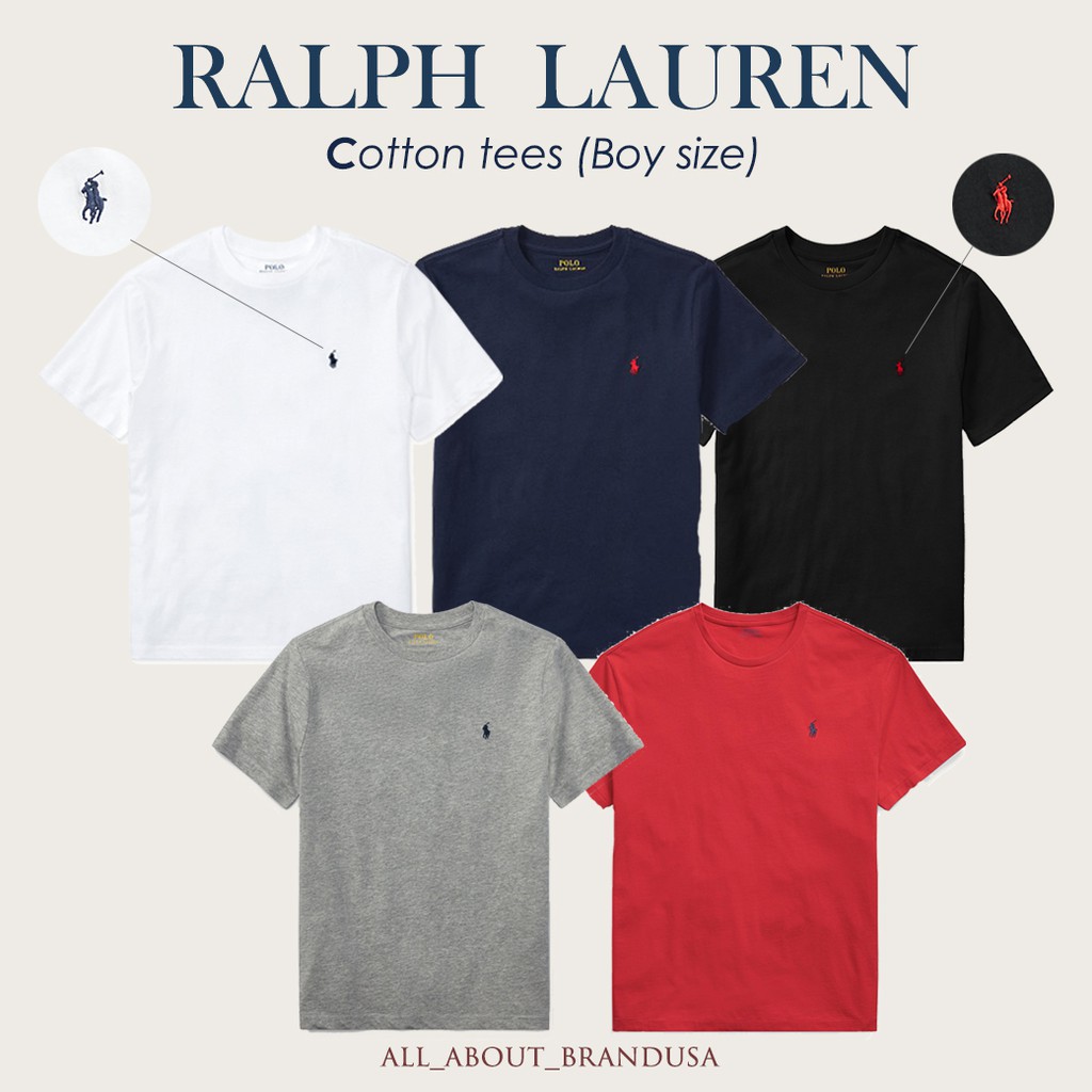 เสื้อยืด-polo-ralph-lauren-cotton-t-shirt-แท้100