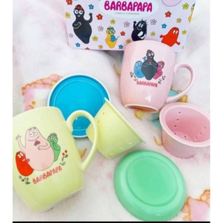 เซตแก้วพร้อมที่กรองชา​ barbapapa​ บาบ้า​ปา​ป้า​