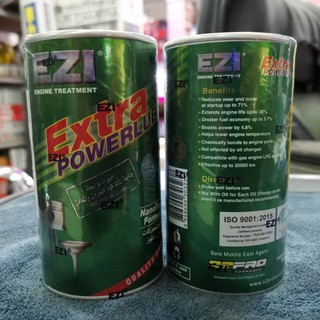 สารเสริมประสิทธิภาพเครื่องยนต์ EZI® EXTRA POWERLUBE Green ขนาด 326 ml(ส่งออก)