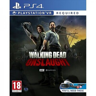 [+..••] PS4 THE WALKING DEAD ONSLAUGHT PSVR (เกมส์ PlayStation 4™🎮)