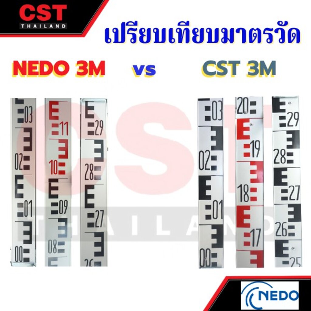 ไม้สต๊าฟพับ-3-ม-nedo-levelling-staff