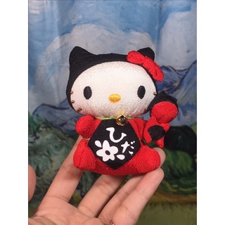 Sarubobo Hello Kitty คิตตี้ ซารุโบโบะ พวงกุญแจ เครื่องราง ญี่ปุ่น