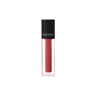 ลิปสติก ขายดี ลิปกระแต kathy cosmetics ลิปไม่ติดแมสก์ ลิปกันน้ำถูไม่หลุด