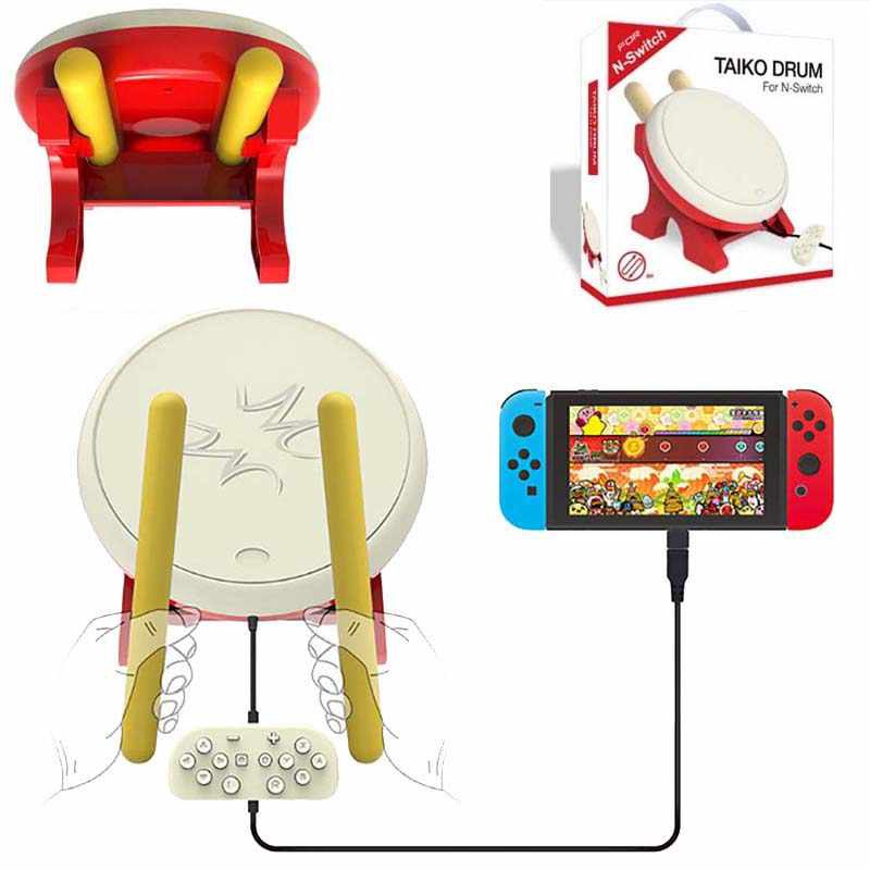 ภาพหน้าปกสินค้ากลอง Taiko Drum for Nintendo Switch จากร้าน birdgames บน Shopee