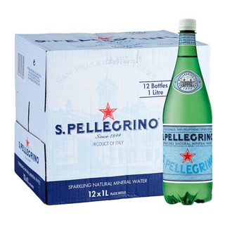 ภาพหน้าปกสินค้า🌟พร้อมส่ง🌟 San Pellegrino Sparkling Mineral Water 1000 ml (PET) 12 ขวด น้ำแร่อัดแก๊สธรรมชาติ ขวดพลาสติก ที่เกี่ยวข้อง