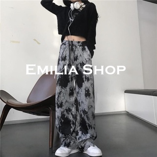 EMILIA SHOP  กางเกงขายาว กางเกงเอวสูง สไตล์เกาหลี 2022 ใหม่  ทันสมัย fashion High quality Stylish ES220121 36Z230909