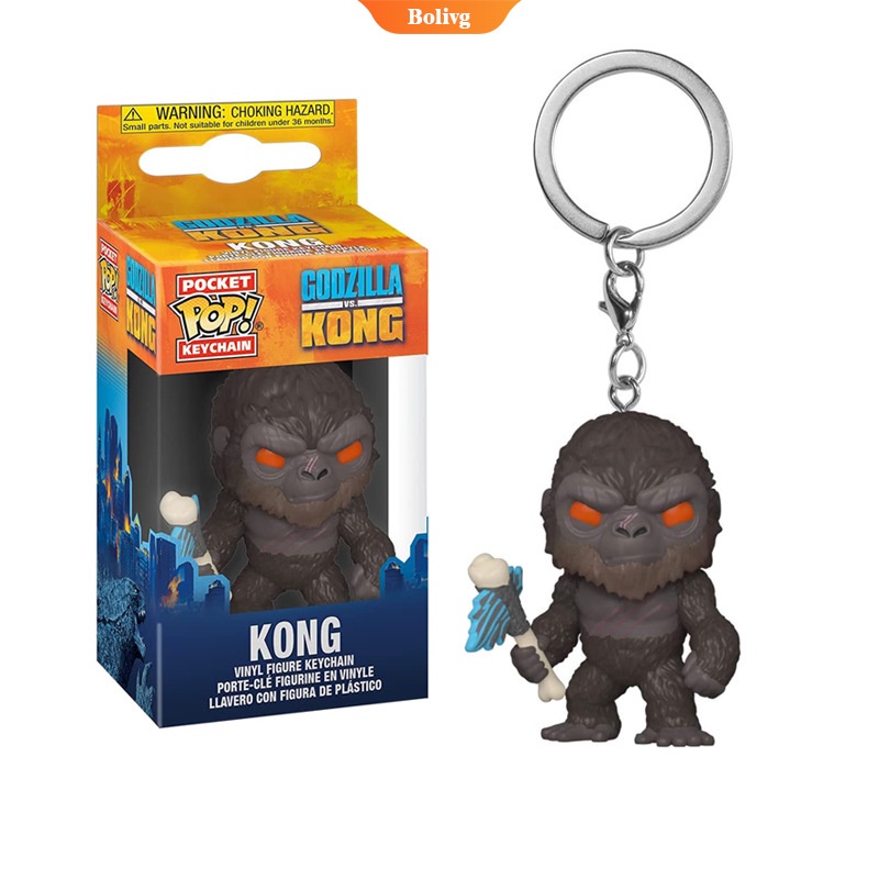 funko-พวงกุญแจฟิกเกอร์-godzilla-vs-kong-kong-ขนาด-2-นิ้ว-bolive-bolive-ของเล่นสําหรับเด็ก