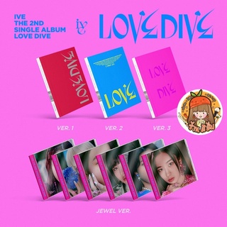 สินค้า [พร้อมส่ง] อัลบั้ม IVE 2nd Digital Album Photobook+Jewel case ver. [LOVE DIVE] + การ์ด Starship Square/Ktown4U