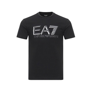 Tee เสื้อผู้ชายเท่ Emporio Armani EA7 Armani เสื้อยืดแขนสั้น ผ้าฝ้าย สําหรับผู้ชาย 3hpt62 Pj03z^Y5