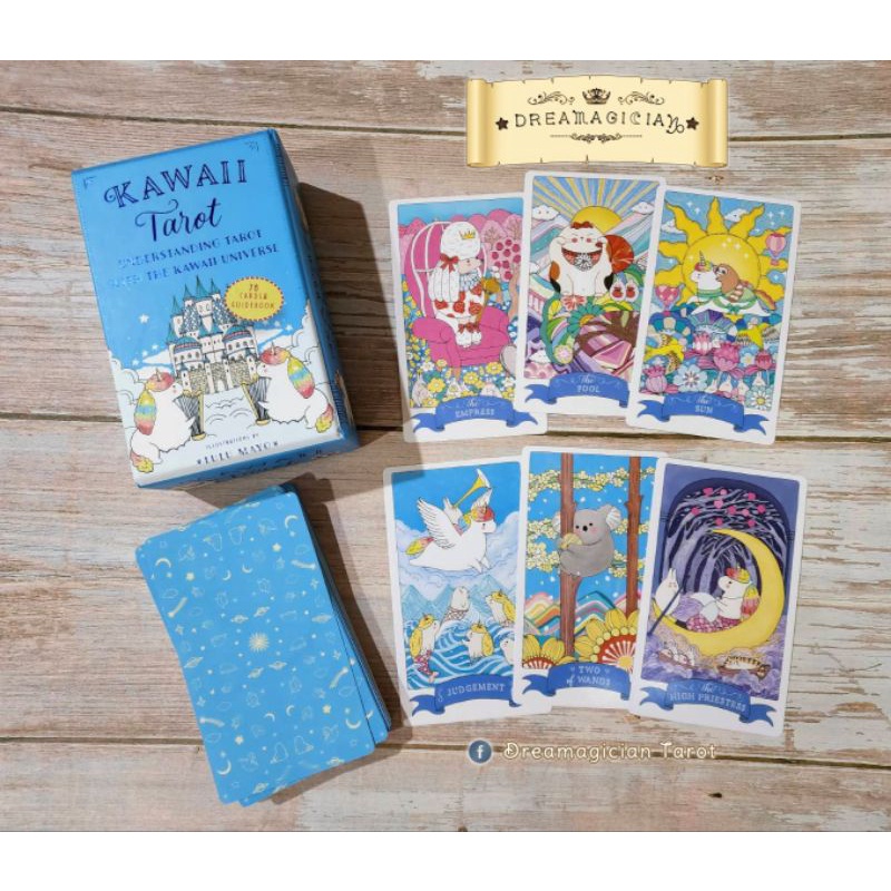 kawaii-tarot-ไพ่ทาโร่ต์แท้ธีมญี่ปุ่น-ไพ่ยิปซีแท้ลดราคา-ไพ่ยิปซี-ไพ่ทาโร่ต์-ไพ่ออราเคิล-tarot-oracle-card-deck