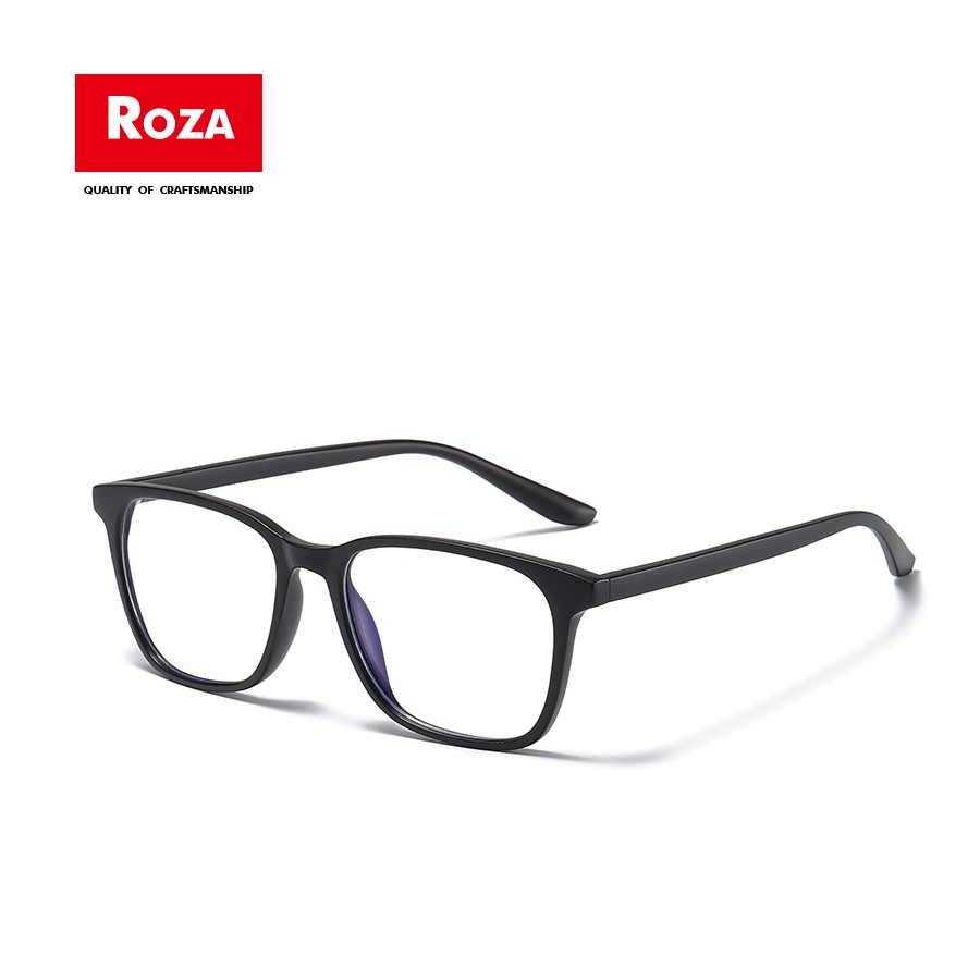 roza-แสงสีฟ้าแว่นตาตารางกรอบแสง-tr90-แว่นตาตามใบสั่งแพทย์ลบแว่นตาผู้ชายแว่นตาออกแบบคลาสสิก