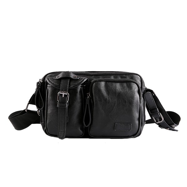 กระเป๋าสะพายข้างผู้ชาย-ใบเล็กกะทัดรัด-รุ่น-ne148-black