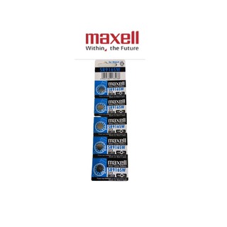 ถ่านนาฬิกา ถ่านกระดุม Maxell SR916SW (373) Silver Oxide Battery 1.55V (Made in JAPAN) ถ่านใหม่ ของเเท้