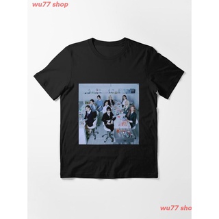 New Korea Twice Formula Of Love Essential T-Shirt ผู้หญิง ดพิมพ์ลาย ดผ้าเด้ง คอกลม cotton แฟชั่น sale Unisex