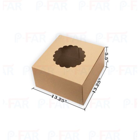 กล่องเค้กแม็ค-5-ปอนด์-ขนาด-13-25x13-25x5-5-นิ้ว-50-ใบ-inh109