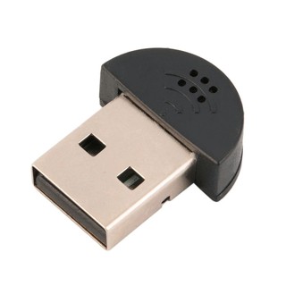 ไมโครโฟนคอมพิวเตอร์ขนาดเล็ก เชื่อมต่อผ่าน USB Microphone Plug & Play ไม่ต้องติดตั้งไดรเวอร์