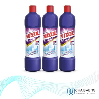 (แพ็ค 3) Vixol Smart Duo Action ผลิตภัณฑ์ล้างห้องน้ำ วิกซอล สมาร์ท สูตรดูโอ้ แอคชั่น 450 มล.