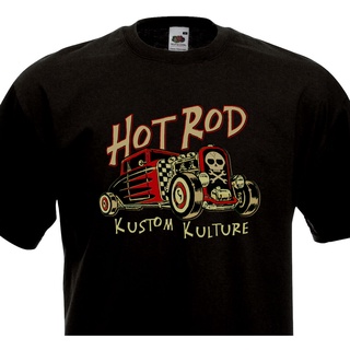 เสื้อยืดโอเวอร์ไซส์เสื้อยืด ลายการ์ตูน Kustom Kulture สไตล์วินเทจ สําหรับวัยรุ่น ฟิตเนสS-3XL