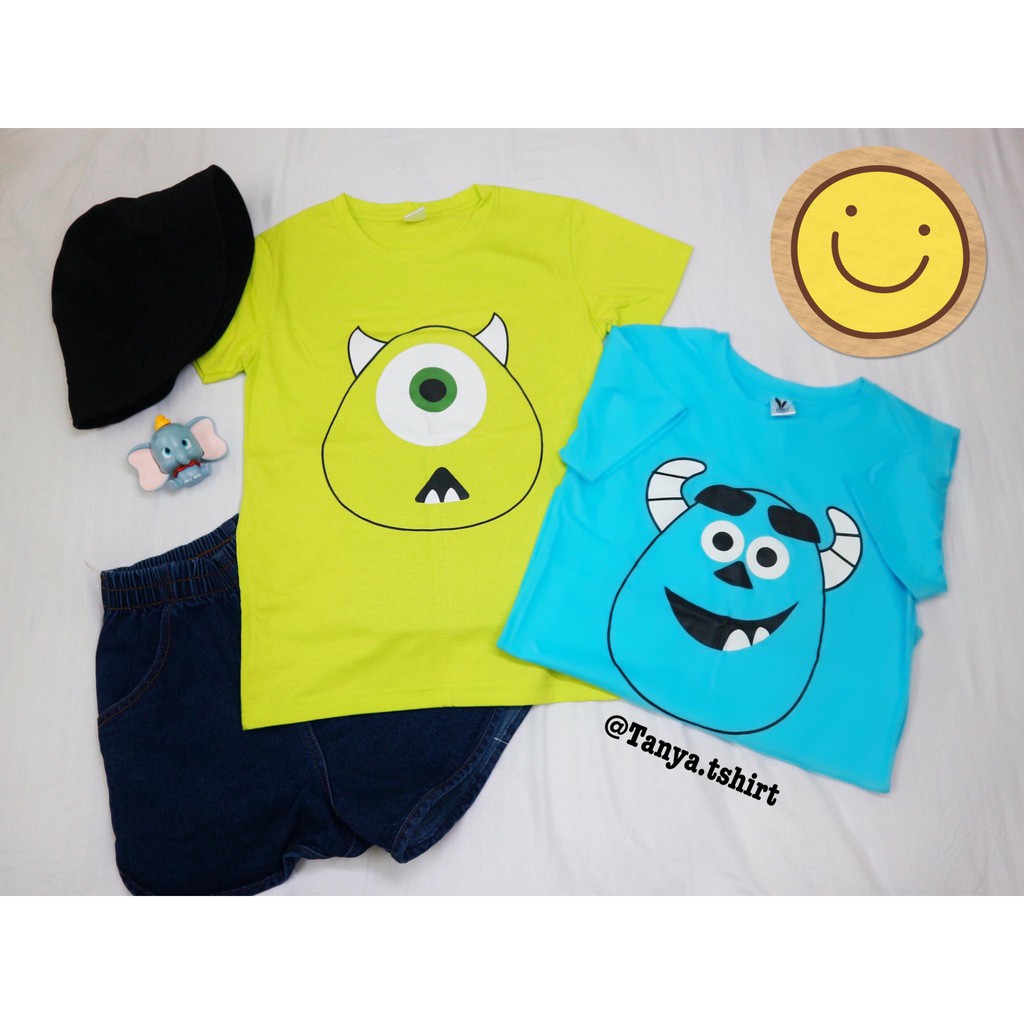 เสื้อยืดลายการ์ตูนมอนเตอร์อิงค์-monster-inc-ver-3