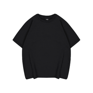 โปรโมชั่น : YuenPuen เสื้อยืด Oversize สีดำ ไม่ยืด ไม่ย้วย ไม่ต้องรีด เสื้อสีพื้น ผ้าCotton ผสม Polyester เนื้อผ้านุ่มใส่สบาย