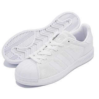 ADIDAS รองเท้าลำลอง แฟชั่น หญิง SUPERSTAR BOUNCE ลิขสิทธิ์แท้ ALL WHITE