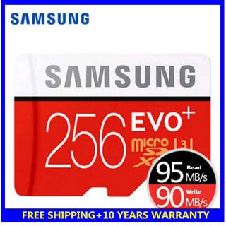 ของแท้ Samsung Evo พลัส 100MB/s U3 4K Class10 Micro SD 8GB 16GB 32GB 64GB SDXC