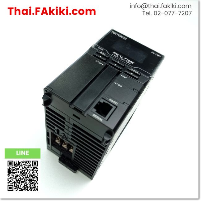 มือสองพร้อมส่ง-c-used-kv-7300-programmable-controller-cpu-module-พีแอลซี-สเปค-keyence-66-002-062