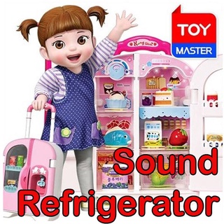 Young Toys Korea KONGSUNI Sound Refrigerator Carrier Toy Set with Melody