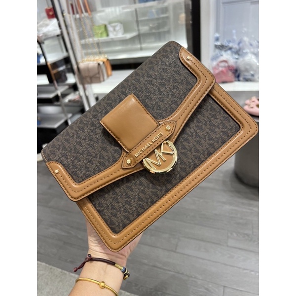 พร้อมส่ง Michael Kors Jessie medium shoulder bag ของแท้100 Shopee