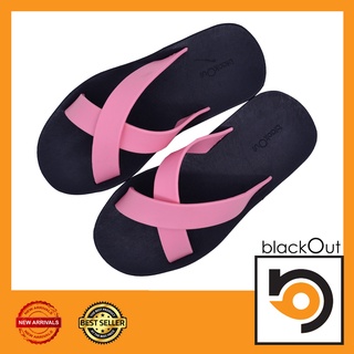 🔰 BlackOut Cross 🔰 รองเท้าแตะ แตะสวม รองเท้ายางกันลื่น BLACKPINK