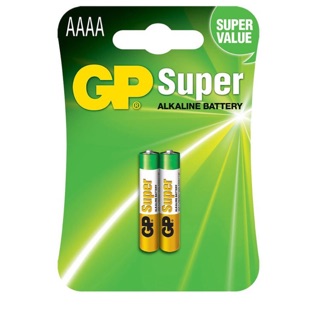 ถ่าน GP Super Alkaline AAAA แพคล่ะ2ก้อน