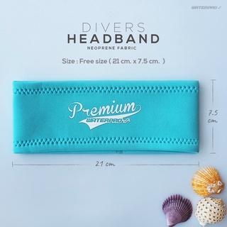 ภาพขนาดย่อของภาพหน้าปกสินค้าผ้าคาดศีรษะ Water pro Dive Headband จากร้าน waterpro.th บน Shopee