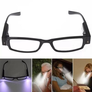 Superhomeshop เเว่นตาอ่านหนังสือ แว่นขยายไร้มือจับ มีไฟ LED รุ่น Mighty sight glasses-15Sep-J1