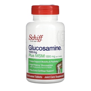 ภาพขนาดย่อของภาพหน้าปกสินค้าพร้อมส่ง Schiff Glucosamine 2,000 mg. Plus Vitamin D3 150 tablets และ Glucosamine 1,500 mg. Plus MSM 150 tablets จากร้าน phandee59 บน Shopee ภาพที่ 4